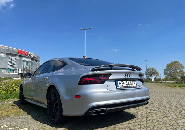 Audi A7 cena 144300 przebieg: 95800, rok produkcji 2016 z Płock małe 742